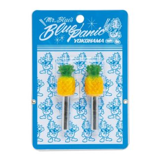 【AA112PBP】ブルーパニック オリジナル パイナップル ドアロックノブ BLUE PANIC(参考上代￥2000/ロット:2)