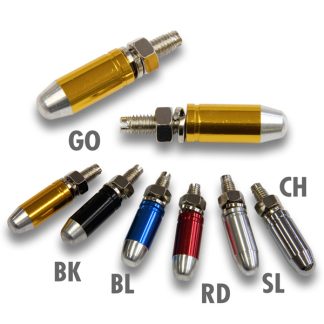 【AA113BU】バレット ライセンスボルト 2本セット ナンバープレート Bullet(参考上代￥1300/ロット:2)