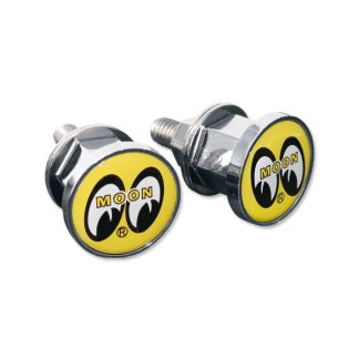 【AA113MNE】ムーンアイズ エンブレム ライセンスボルト 2個セット MOONEYES(参考上代￥1700/ロット:2)
