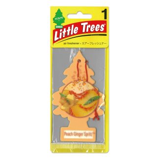 【17344】リトルツリー エアフレッシュナー LittleTrees ピーチジンジャースピリッツ PeachGingerSpritz(参考上代￥270/ロット:12)