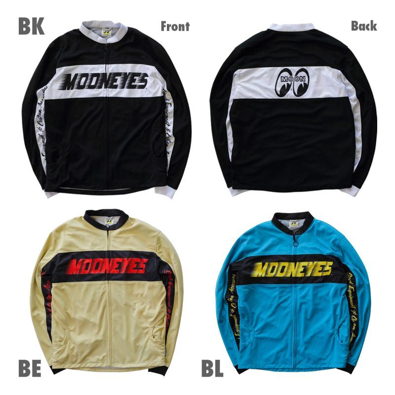 BK077】ムーンアイズ メッシュ ジャージ MOONEYES(参考上代￥15000