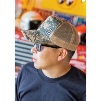 【CM076】ムーンアイズ カモフラージュ メッシュキャップ MOONEYESS(参考上代￥4200/ロット:1)