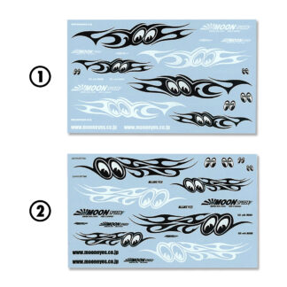 【DM262】ムーンアイズ 1/64 ダイキャスト デカール MOON SPEED アソート 水貼り MOONEYES(参考上代￥800/ロット:3)