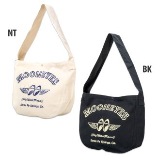 【FM242】ムーンアイズ Fly with MOON ショルダー バッグ(参考上代￥4200/ロット:1)