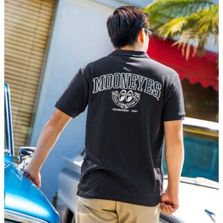 【FM248】ムーンアイズ Speed and Custom ポロシャツ MOONEYES(参考上代￥3400/ロット:1)