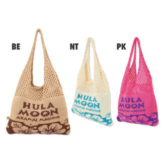 【FM253】ムーンアイズ Hula MOON ニット トート バッグ MOONEYES(参考上代￥3900/ロット:1)