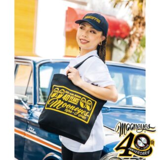 【FM930】ムーンアイズ 40th Anniv. トート バッグ MOONEYES 40周年(参考上代￥3000/ロット:1)