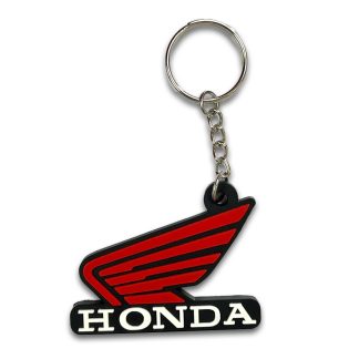 【LKR001】HONDA WING ラバー キーホルダー キーチェーン キーリング ホンダ(参考上代￥400/ロット:6)