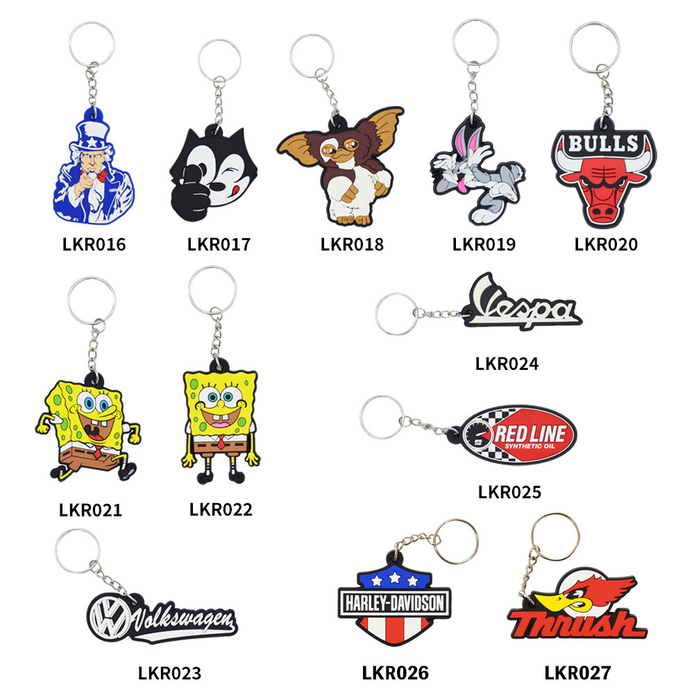 LKR001】アメリカン アドバタイジング キャラクター ラバー