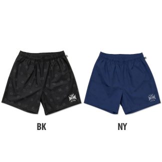 【MQF097】ムーンイクイップド Iron Cross ショート パンツ MOON Equipped MOONEYES(参考上代￥9800/ロット:1)