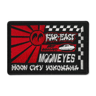 【PM028】ムーンアイズ FAR-EAST MOON パッチ ワッペン MOONEYES(参考上代￥1300/ロット:2)