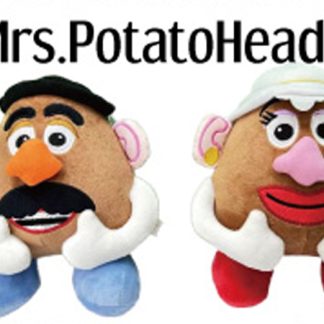 【PHPD】ポテトヘッド プラッシュ ドール 2種各1アソート ミスター ミセス ぬいぐるみ(参考上代￥2000/ロット:2)