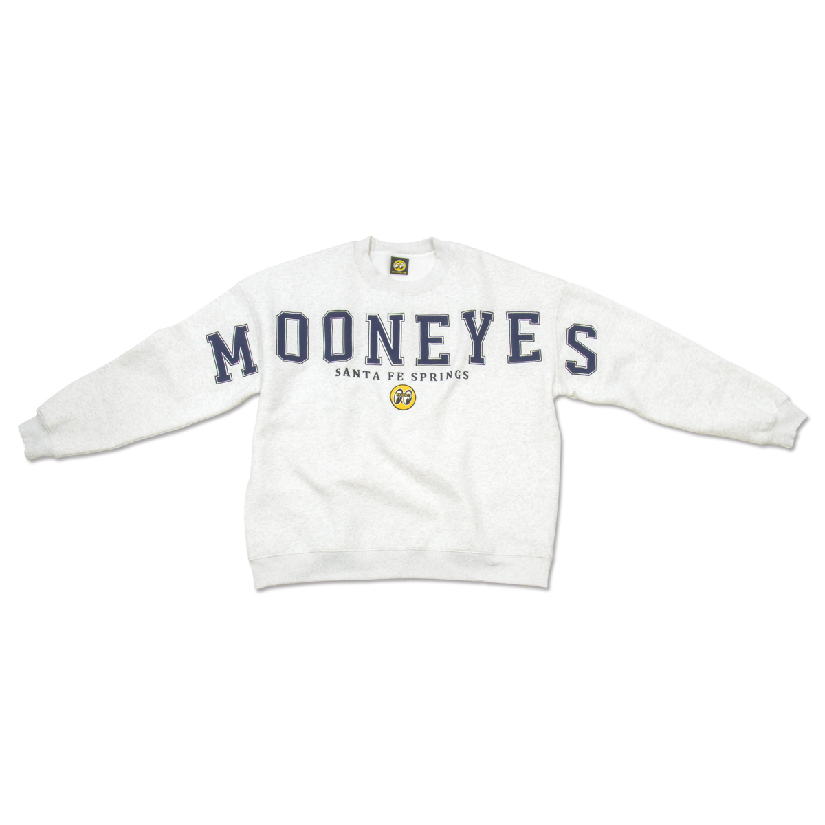 SM897】ムーンアイズ ビッグ ロゴ スウェットシャツ MOONEYES(参考上代 