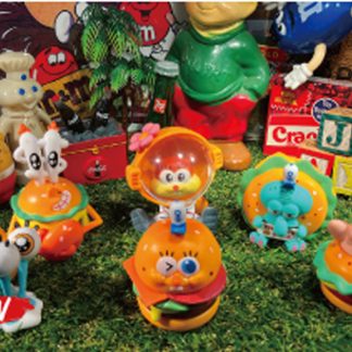 【SBHP】スポンジボブ ハンバーガー PVC フィギュア アソート SpongeBob(参考上代￥680/ロット:6)