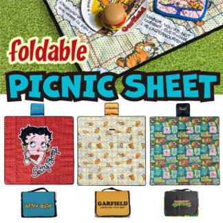 【06-0010-01】ピクニックシート レジャーシート ベティ ガーフィールド タートルズ(参考上代￥3500/ロット:1)
