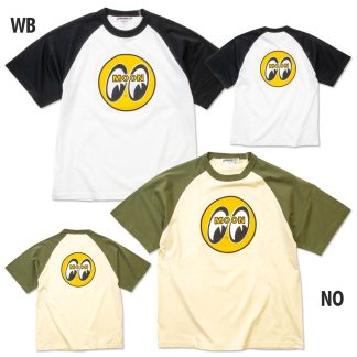 【TM910】ムーンアイズ アイボール ラグラン シャツ Tシャツ MOONEYES(参考上代￥4200/ロット:1)