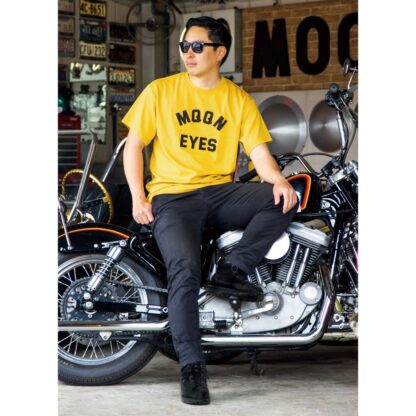 TM926】ムーンアイズ MOONEYES リブ Tシャツ(参考上代￥7200/ロット:1