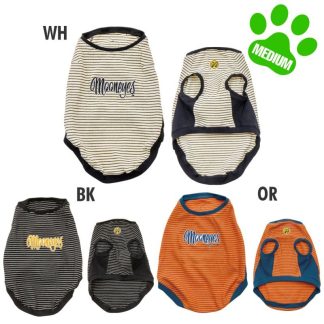 【TMD021】ムーンアイズ ミディアム ドッグ ムーン サーマル ストライプ Tシャツ MOONEYES(参考上代￥4500/ロット:1)