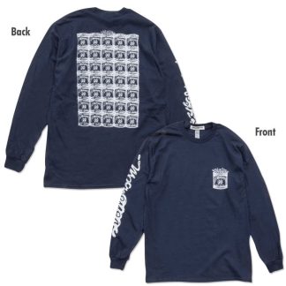 【TML750NY】ムーンアイズ ペイント カン ロングスリーブ Tシャツ MOONEYES(参考上代￥4800-5600/ロット:1)